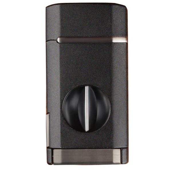 Luxury Multi-functional Double Flame Windproof Cigar Lighter 3in1 Customize Business Gift Set Cigar Lighter (复制)